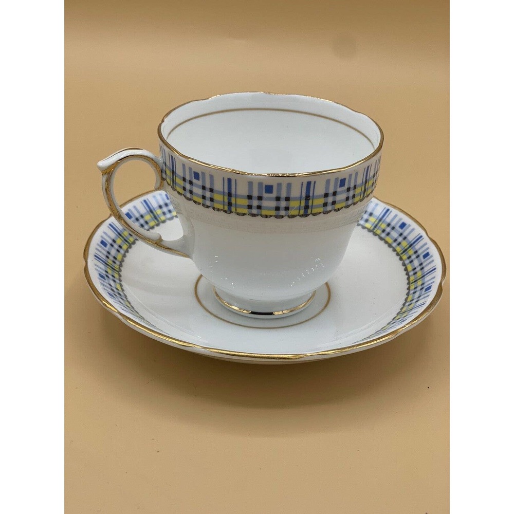 Vintage Duchess Winter Tea Cup and Saucer Set - Made in England